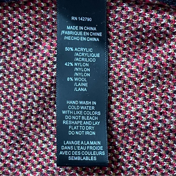 Maxsport Black & Red Floral Cardigan - Picture 7 of 7